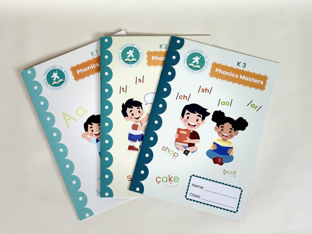 K1 - K3 拼音課程活動冊 Phonics Activity Books